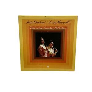 Judy Garland Liza Minnelli Live at London Palladium Vintage Vinyl Record Album